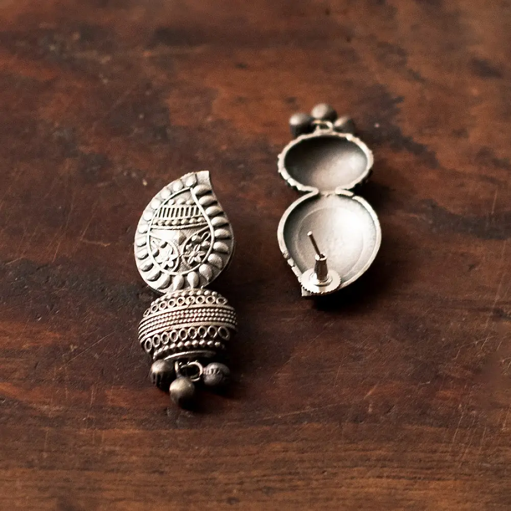 online german silver earrings