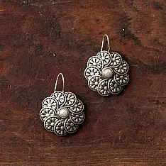 Ishana . इशाना | German Silver Earring - 10