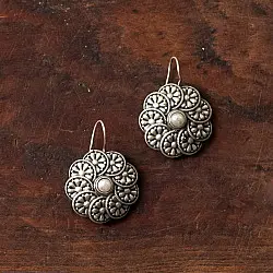 Ishana . इशाना | German Silver Earring - 10