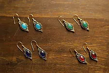 इशाना ✽ White Metal ✽ Earring 11