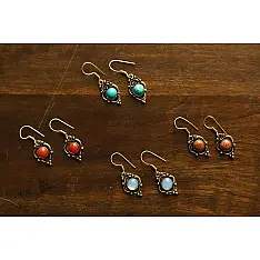 इशाना ✽ White Metal ✽ Earring 12