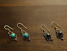 इशाना ✽ White Metal ✽ Earring 13
