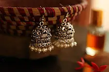 इशाना ✽ White Metal ✽ Earring 9
