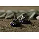 धरा ✽ Antique Finish White Metal ✽ Earring { 7 }