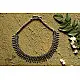 धरा ✽ Antique Finish White Metal ✽ Necklace { 33 }