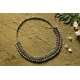 धरा ✽ Antique Finish White Metal ✽ Necklace { 45 }