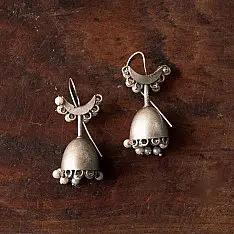 Ishana . इशाना | German Silver Designer Earring 