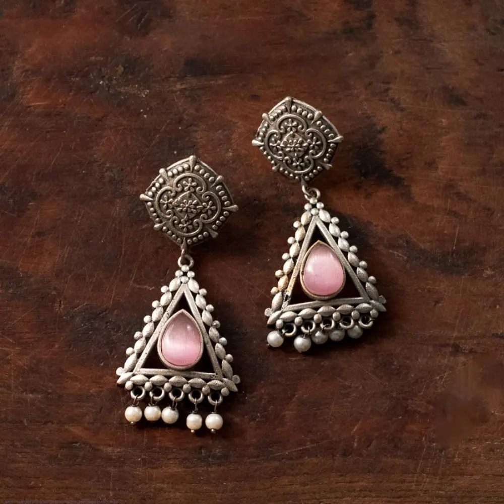online german silver earrings