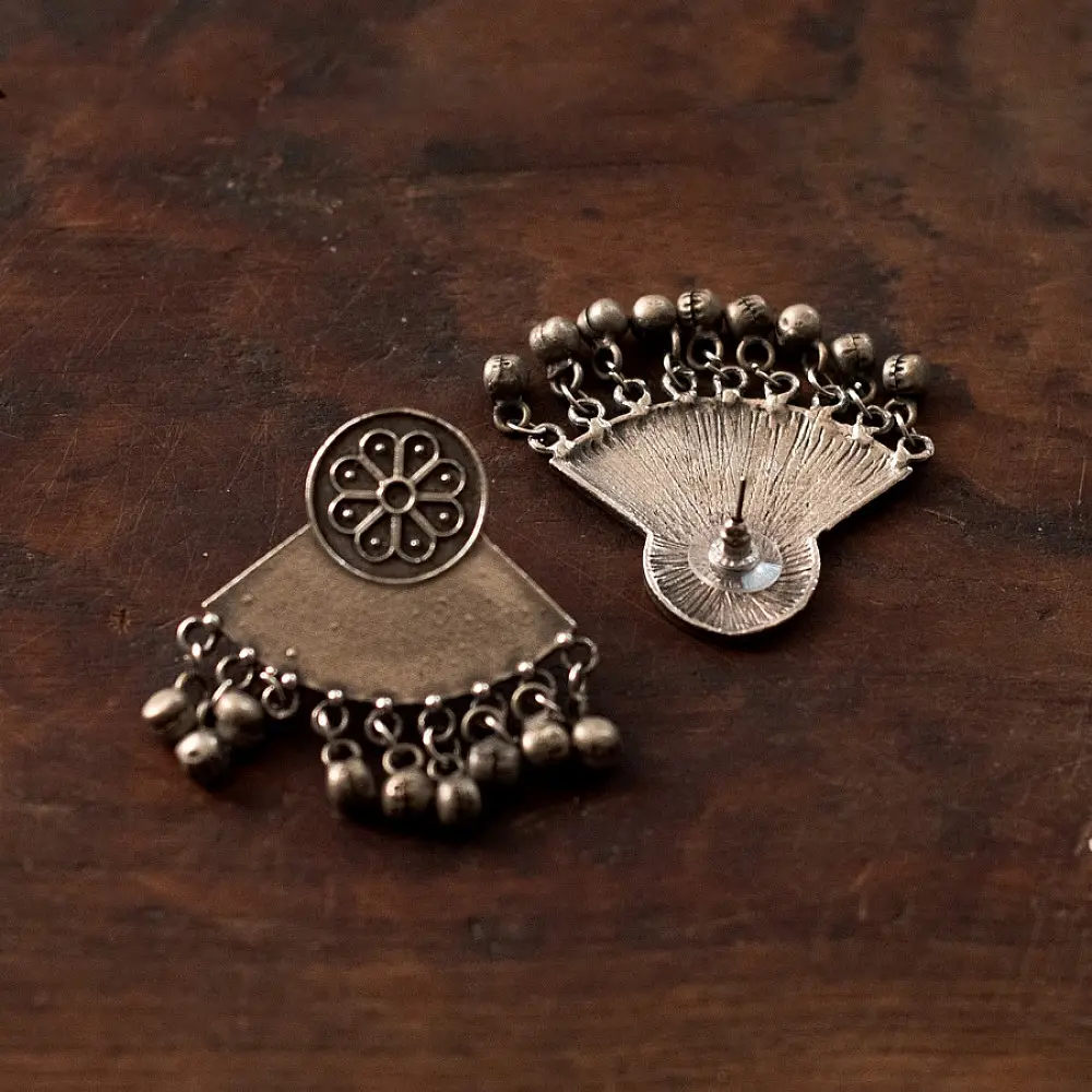 online german silver earrings