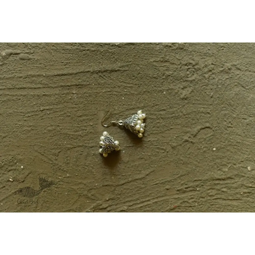 shop Small Jhumka Earring ( Two Color Options )