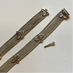 Kanupriya - White Metal - Bhil tribal waist ornament -A