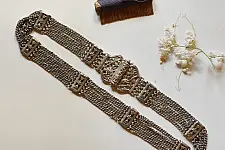 Kanupriya - White Metal - Bhil Kamarband - C