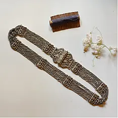 Kanupriya - White Metal - Bhil Kamarband - C