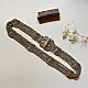 shop White Metal Waist Belt / Bhil Kamar Band