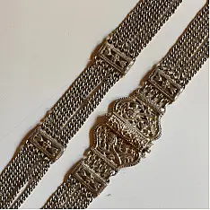 Kanupriya - White Metal - Bhil Kamarband - C