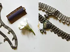 Banjara White Metal Payal ( Two Design Options )