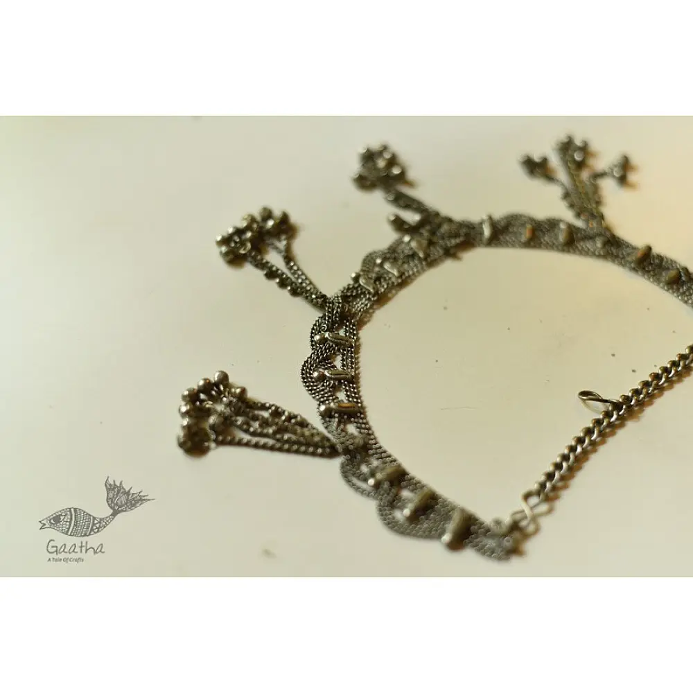 shop Vintage Jewelry - Jhalar Jhumar Choker / Necklace