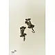 shop Vintage White Metal Earring