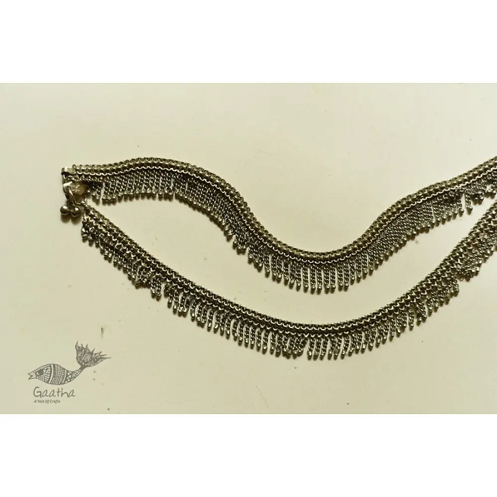 shop Vintage Banjara Payal / Anklet (Pair) - C