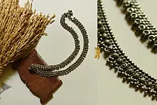 Kanupriya ~ Vintage Banjara Payal / Anklet (Pair) - B