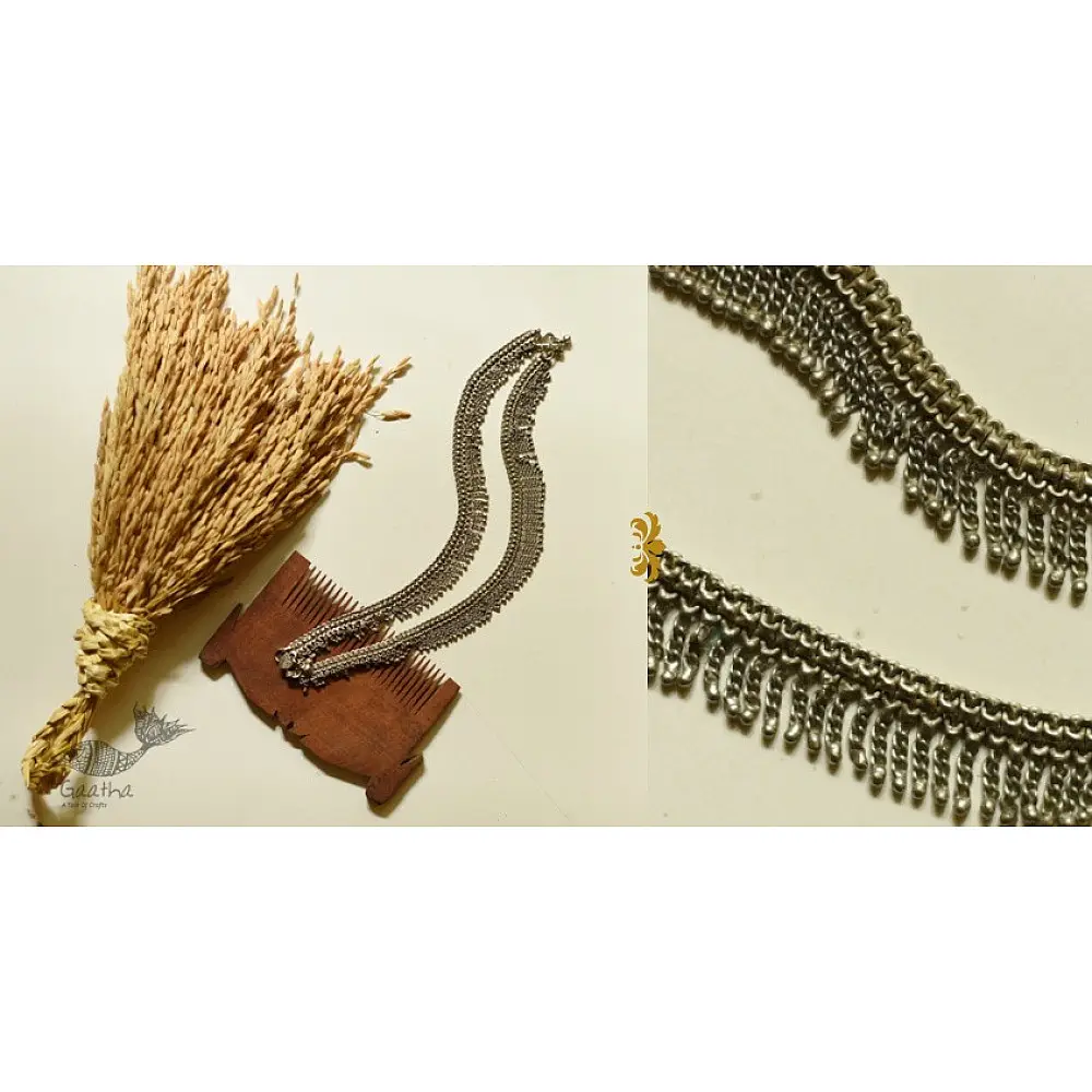 shop Vintage Banjara Payal / Anklet (Pair) - C