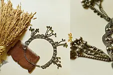 Kanupriya ~ Vintage Jewelry - Jhalar Jhumar Choker / Necklace