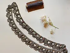 Kanupriya - White Metal - Rabari Waist Belt / Kamar Bandh - F