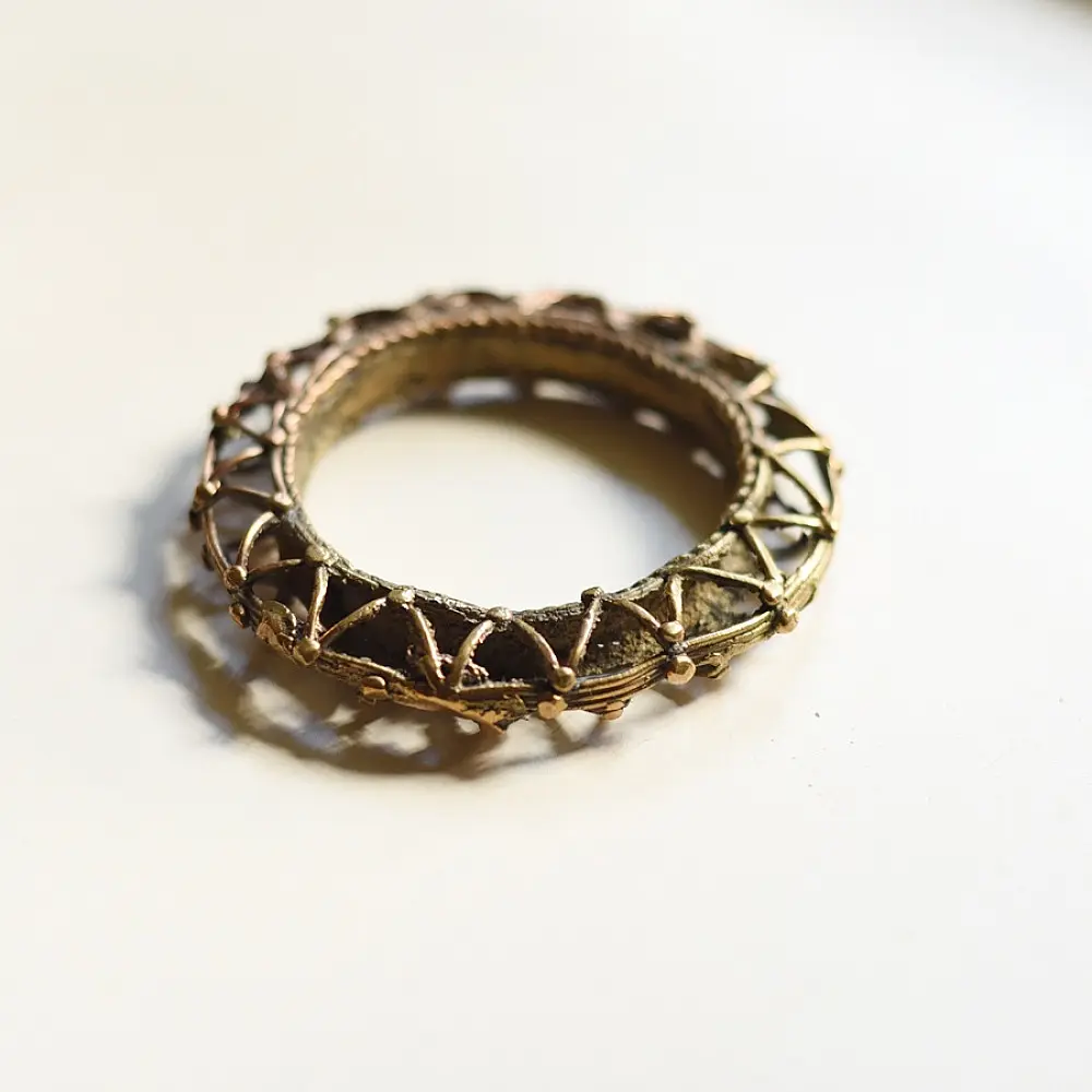 shop Vintage Handmade Bharwadi Kadaa ( Jhali Kada )