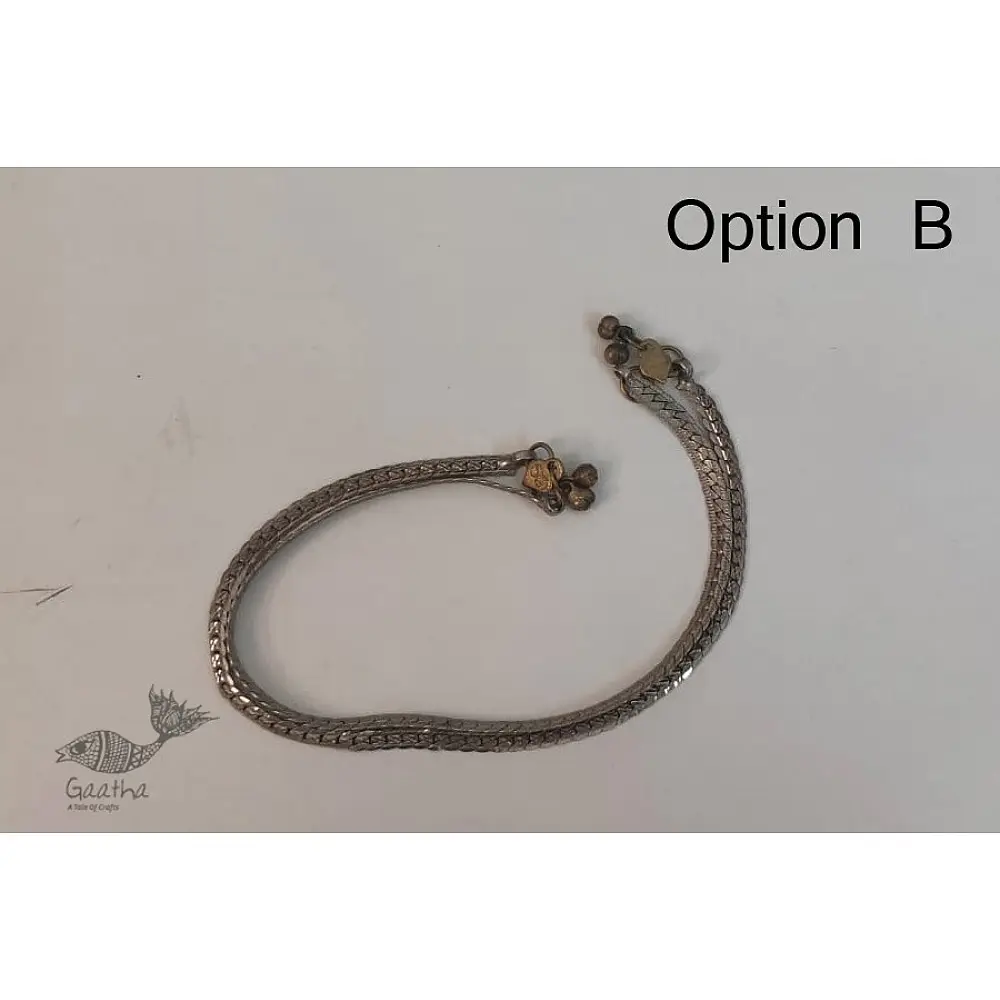 shop Vintage Jewelry - Banjara Banjara Simple Chain / Anklet (Pair)