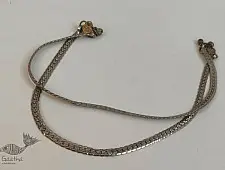 Kanupriya ~ Vintage Jewelry - Banjara Simple Chain Payal / Anklet (Pair) - Two Options