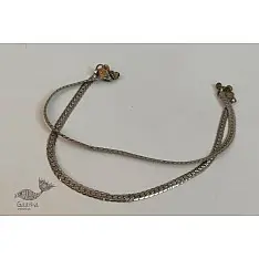 Kanupriya ~ Vintage Jewelry - Banjara Simple Chain Payal / Anklet (Pair) - Two Options