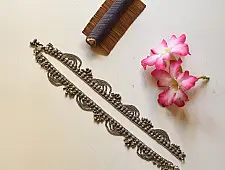 Vintage Payal | Handmade Traditional Jhumar Payal