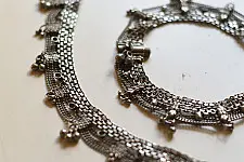 Vintage Payal | Handmade Traditional Jhaalar Payal