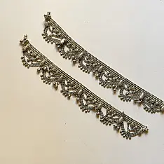 Vintage Payal | Handmade Traditional Jhaalar Chain Payal