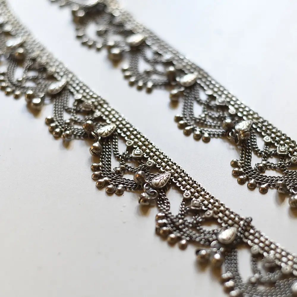 shop Handmade Traditional Jhaalar Chain Payal