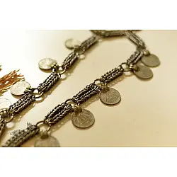 Kanupriya | Heavy Chain & Coin Vintage Necklace
