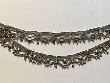 Vintage Payal | Handmade Traditional Jhalar Jumar Payal - Two Options