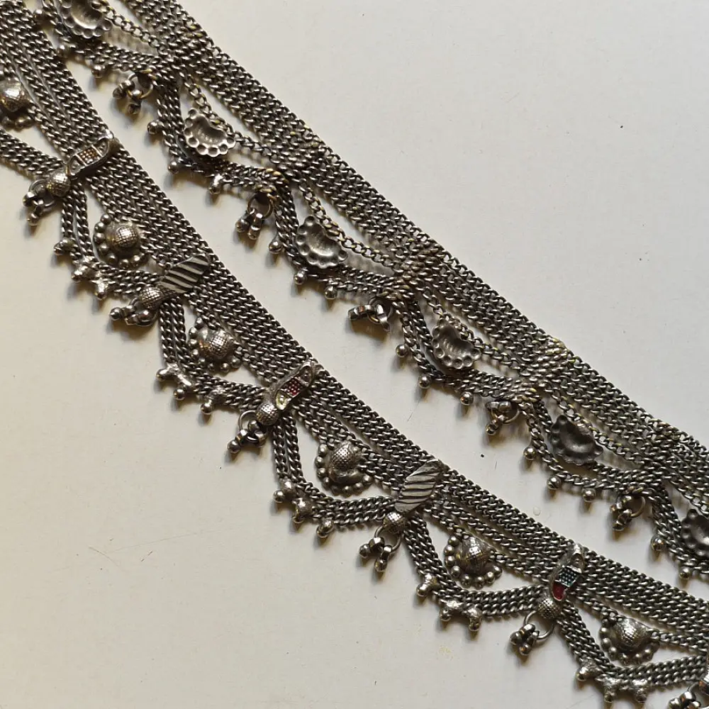 shop Handmade Traditional Jhalar Jumar PAyal - Two Options