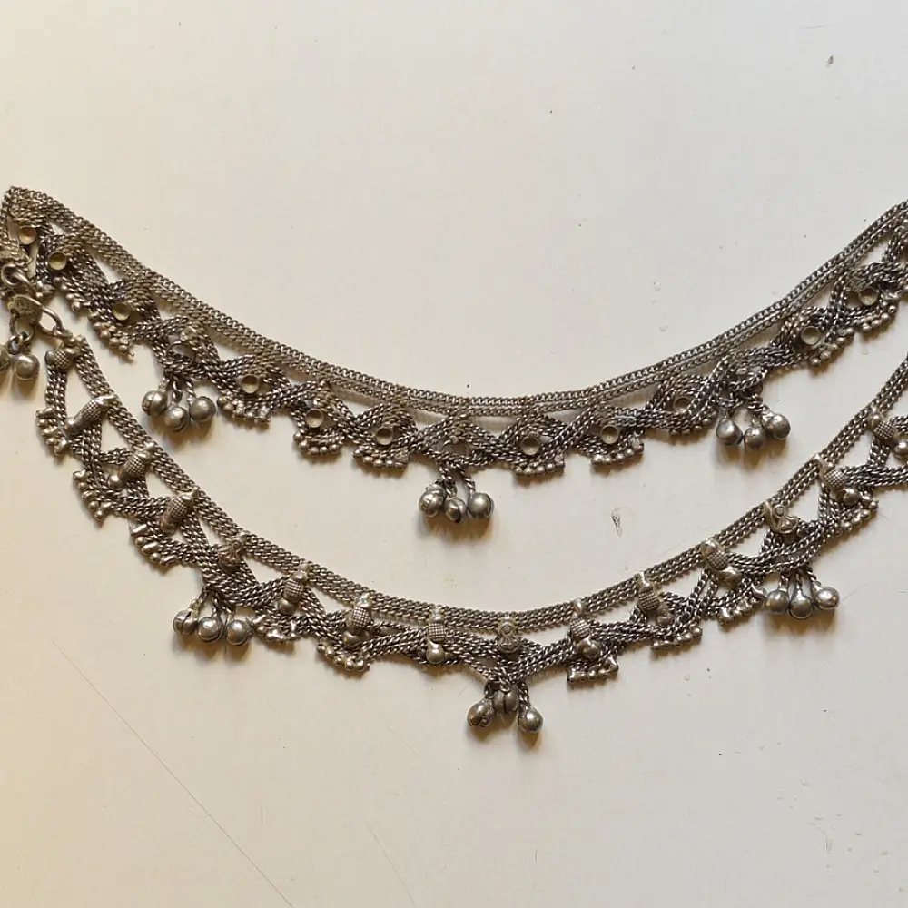shop Handmade Traditional Jhalar Jumar PAyal - Two Options