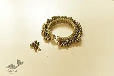 Kanupriya ~ Vintage Folding Ghungroo Kada