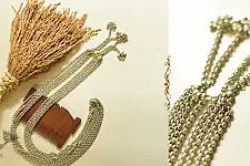 Kanupriya | Tribal / Vintage Jewelry - Long Chain Chandra Necklace 
