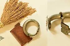 Kanupriya ❉ Vintage Folding Unisex Kada / Ankle Folding Kada / Bajubandh Folding Kada