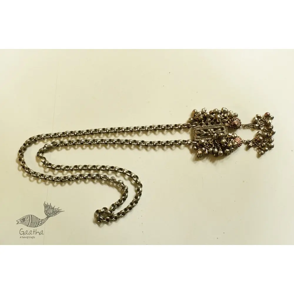 shop Handmade Tribal Jewelry - White Metal Necklace