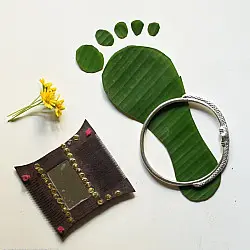 Kanupriya ⁑ Handmade Vintage Trible Ankle Kada