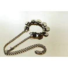 Kanupriya | Antique Finish Tribal Coin Long Necklace