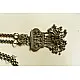 shop Antique Finish Tribal Necklace - Butterfly Pendant 