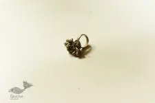Kanupriya ~ Tribal Jewelry - Antique Finish Ghungru Ring  ( Two Options )