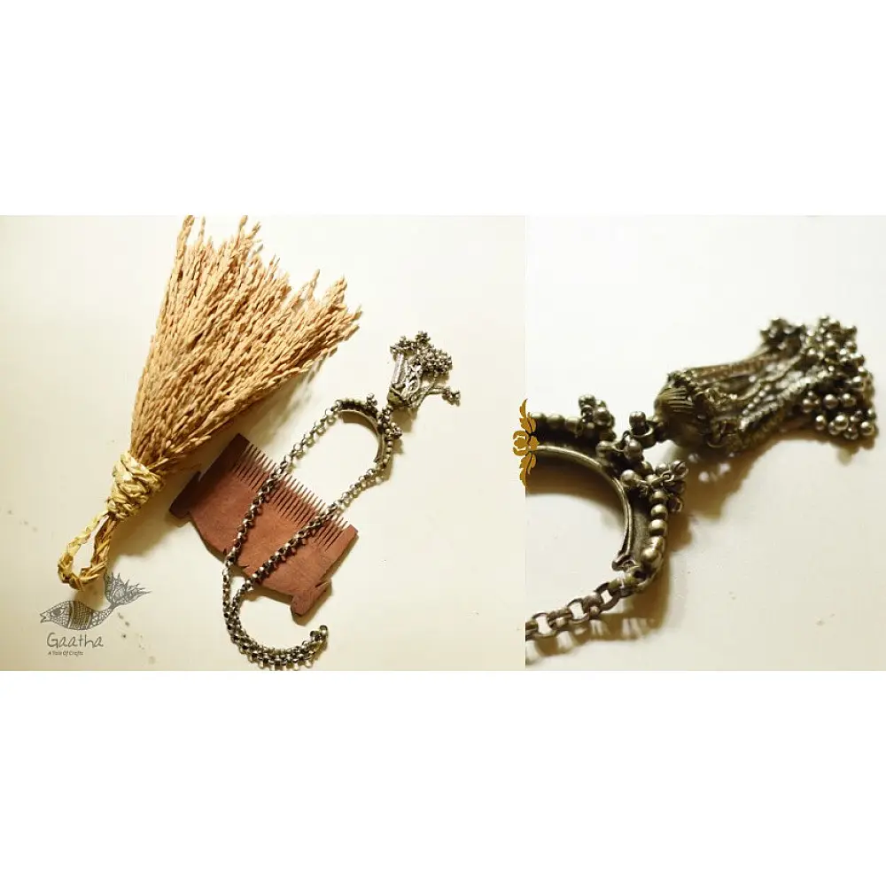 shop Handmade Vintage Jewelry - Jhumar Necklace