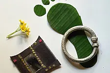 Kanupriya ⁑ Vintage Trible Ankle Kada - C