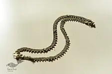 Kanupriya ~ Vintage Jewelry - Banjara Payal / Braided Chain Anklet (Pair) - G